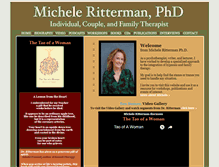 Tablet Screenshot of micheleritterman.com